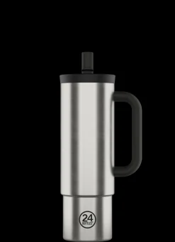 Brushed Steel 800 ml>24 Bottles New